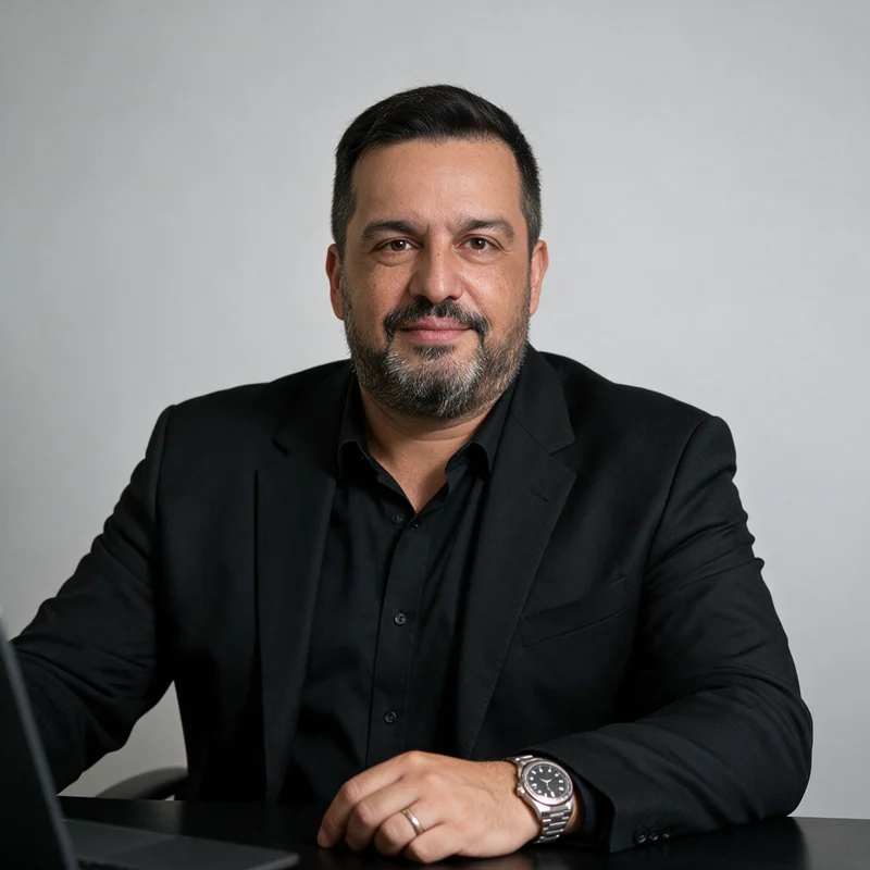 Antonio B. A. Neto em retrato profissional